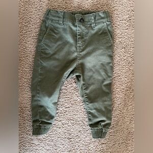 Kids Olive Green Jogger Pants Janie & Jack